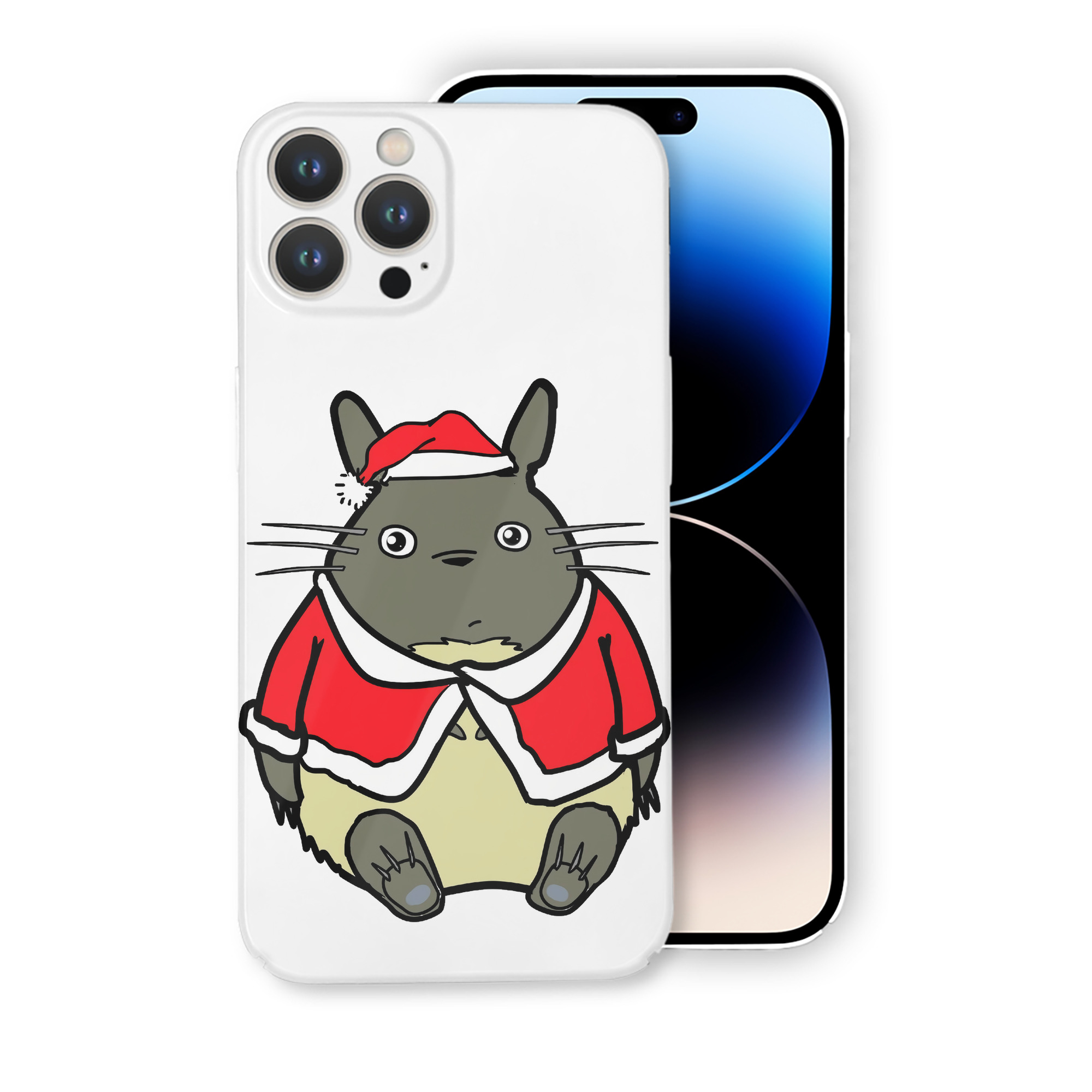（画像用） となりのトトロ 草壁メイ 草壁サツキ My Neighbor Totoro Satsuki Kusakabe Mei Kusakabe 【iPhone 14シリーズ対応】ハードケース